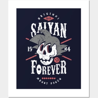 Saiyan Forever Posters and Art